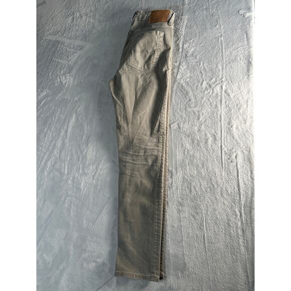 American Eagle Men’s Next Level Flex Skinny Jeans – Light Grey – Size 29x30 - Picture 7 of 8